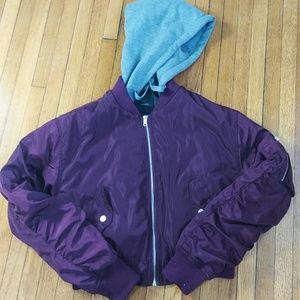 Forever XXI crop jacket NWT